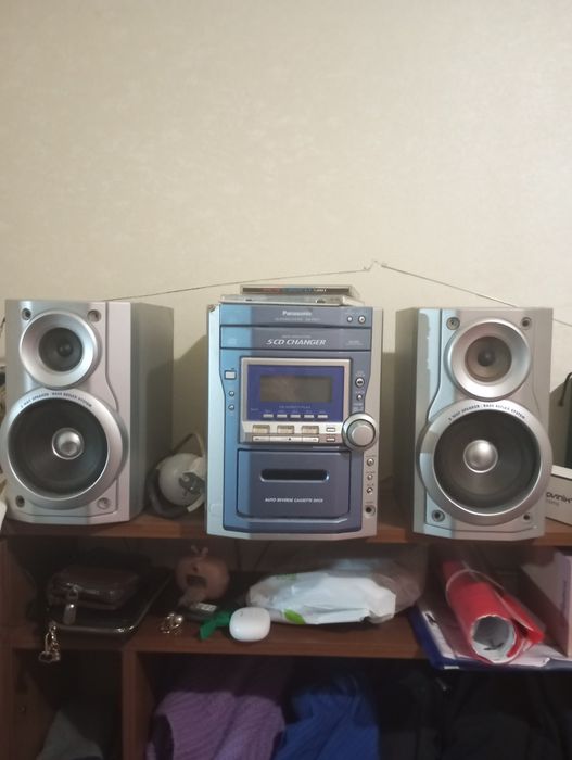 Бу Дискокасетный центр Панасоник 1000 гр. Торг.