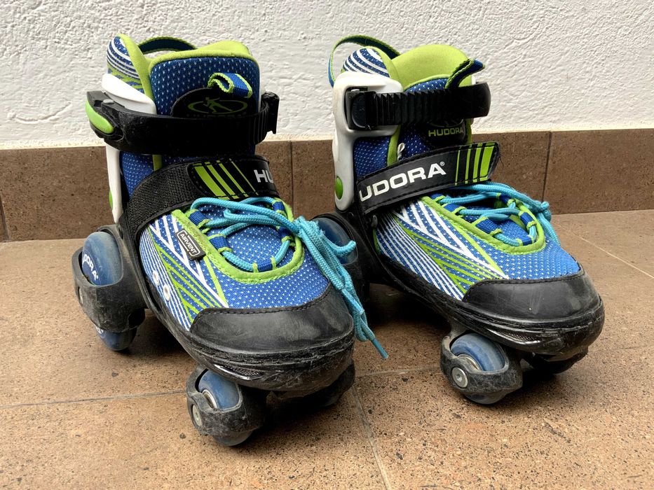 HUDORA Wrotki/Rolki My First Quad 2.0 Boy, rozmiar 30-33