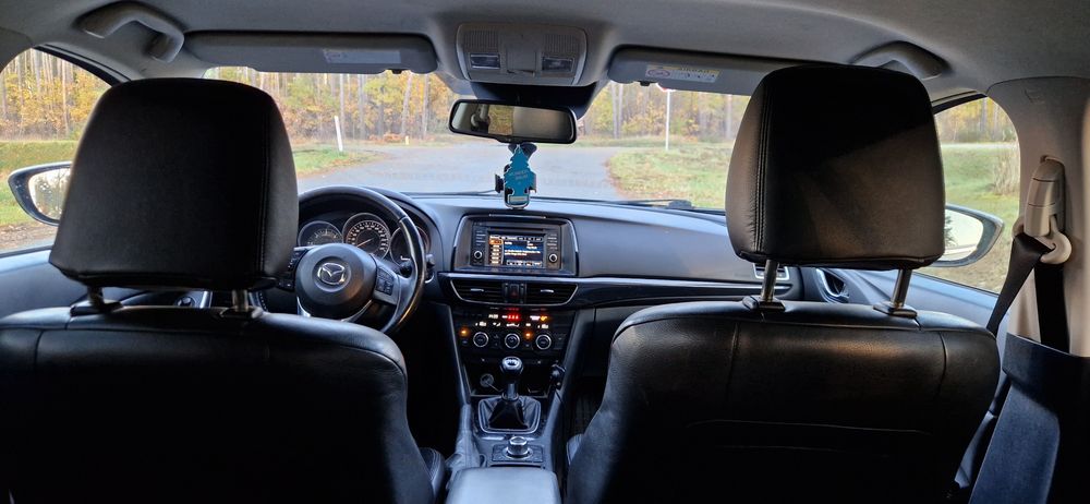 Mazda 6 GJ 2.2 175 KM Kombi Czarna Xenon Skora Zadbana