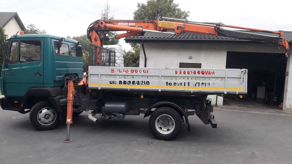 Mercedes 914  HDS wywrotka 3stronna super stan blokada mostu