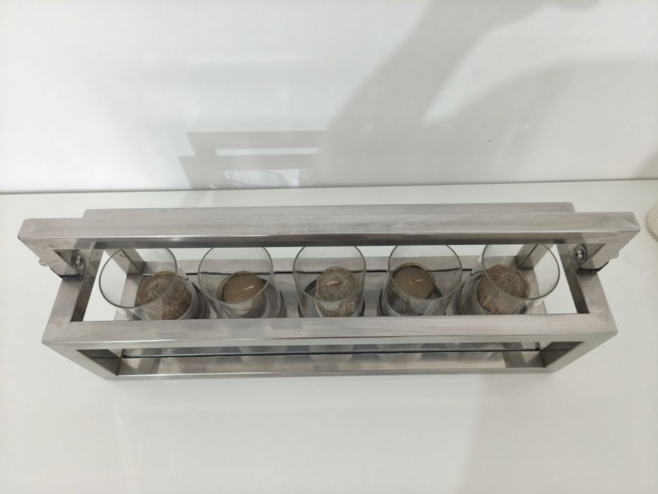 Adorno com velas