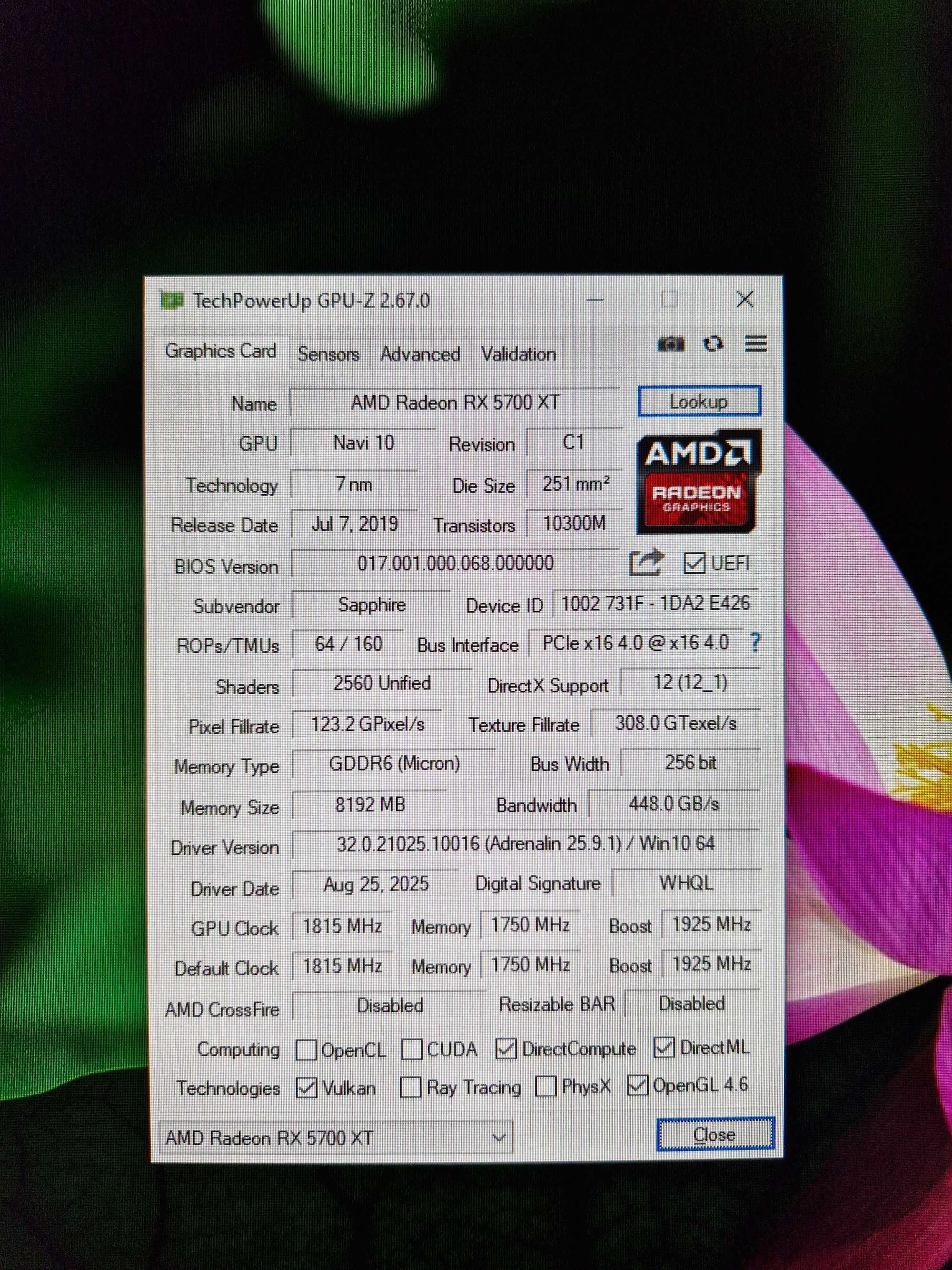 Відеокарта RX 5700 XT 8GB GPU ГПУ видеокарта 8гб рх5700хт амд amd