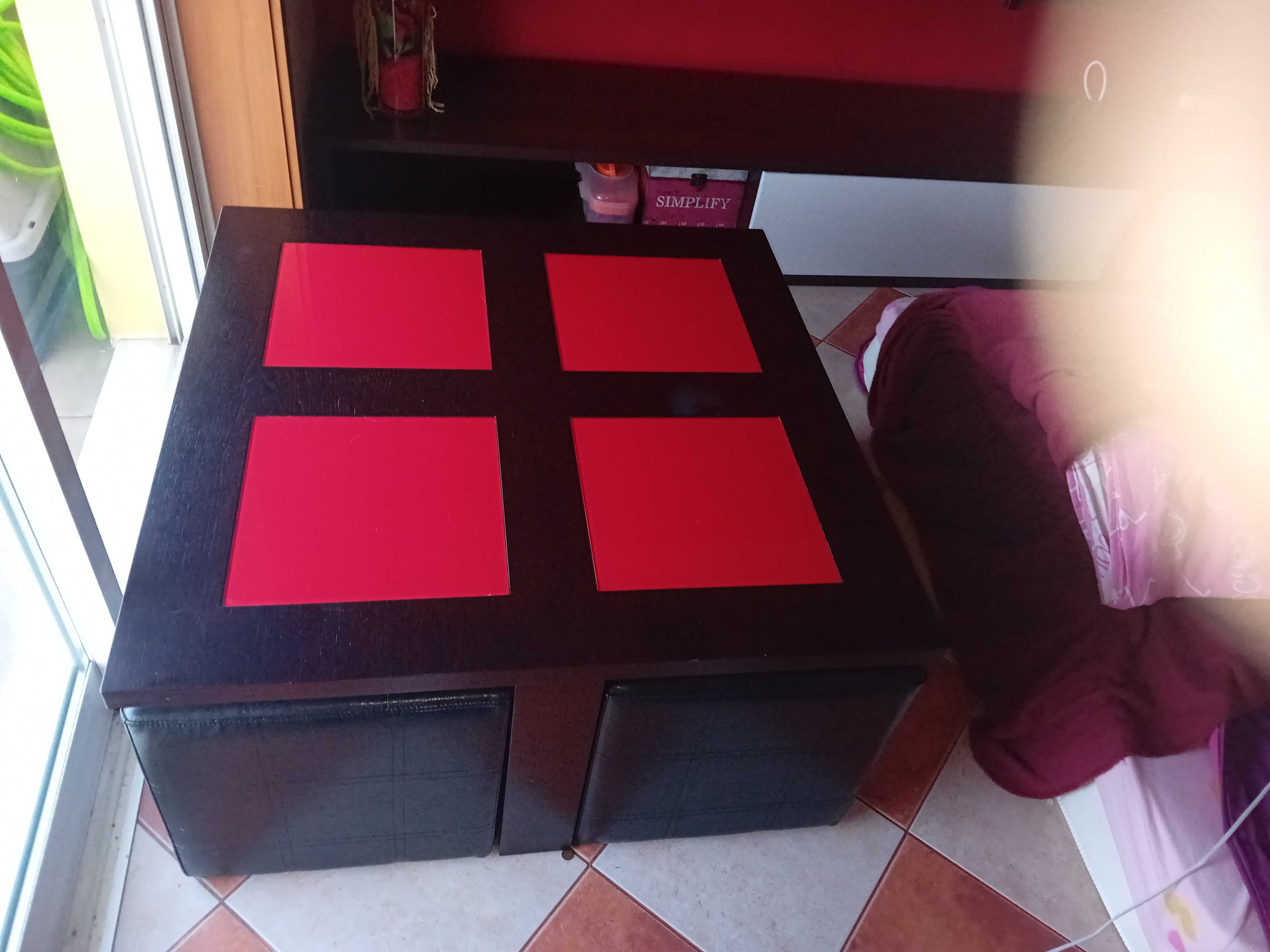 Mesa wengue de sala