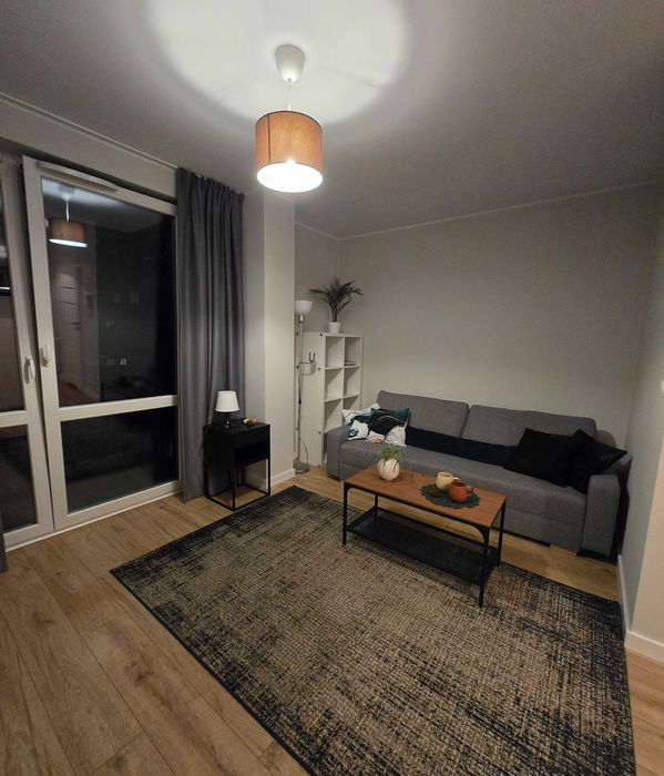 Jasne studio z balkonem - Bright studio with a balcony - 24,75 m2/sqm