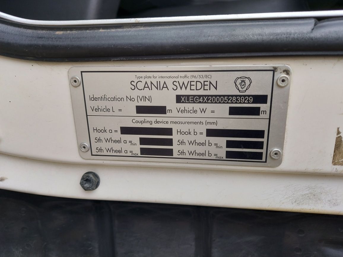 Scania 480   539 000 km
