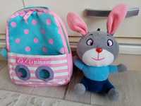 Детский рюкзак с мягкой игрушкой Для девочки 3-5 лет