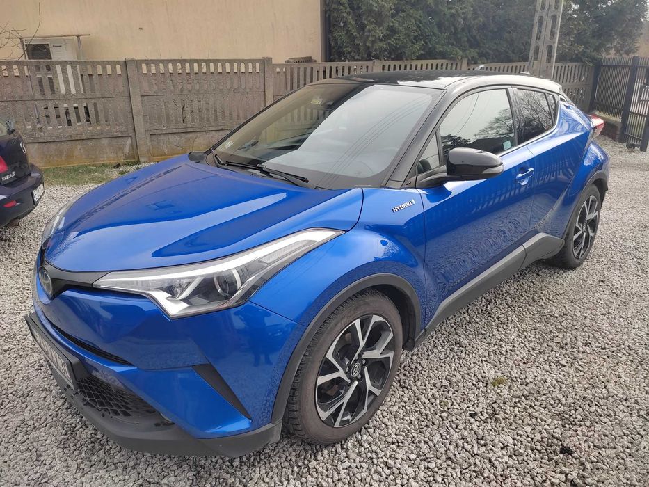 Sliczna Toyota C-HR 1 Własc SERWIS Hybryda i gaz zamiana tez 2017r 1,8