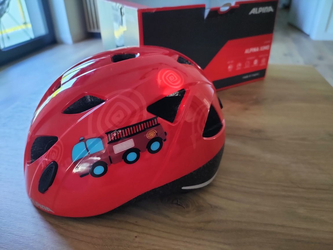 Kask rowerowy Alpina Ximo firefighter 45-49 cm XD1411
