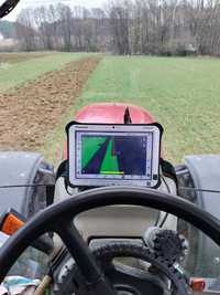 Nawigacja rolnicza RTK 2cm do ciągnika kombajnu AGOpen GPS prowadzenie