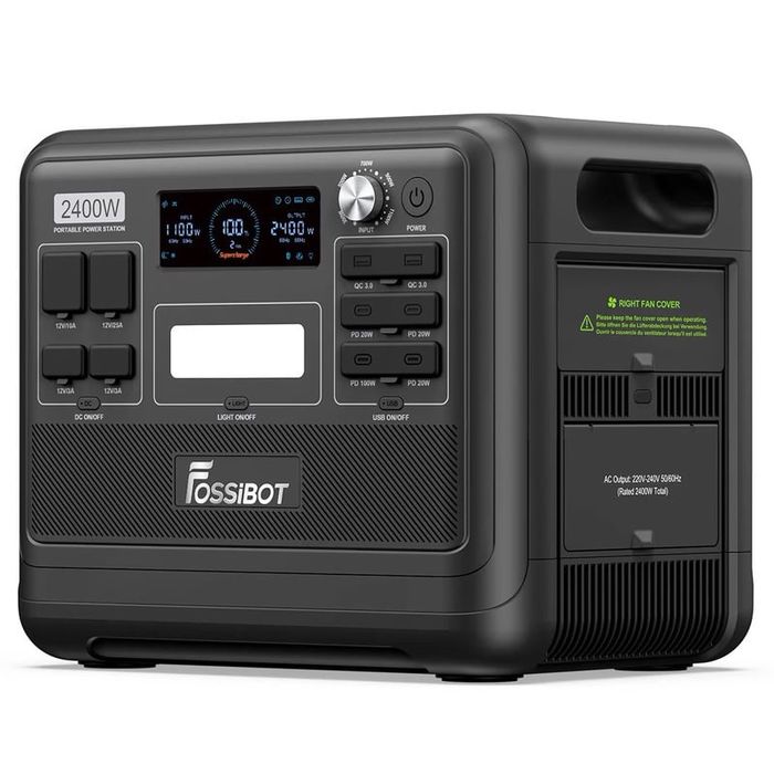 Зарядна станція Fossibot F2400 2400W 2048Wh UPS європейська версія