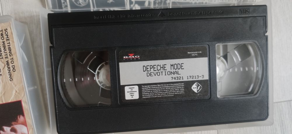 Depeche Mode VHS 5 sztuk Strange Strange Too 101 The Videos 86/98