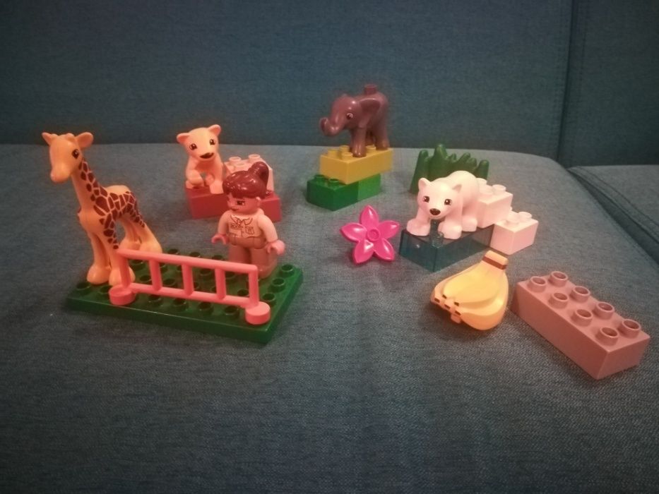 Lego Duplo 4962 małe zoo + gratisy