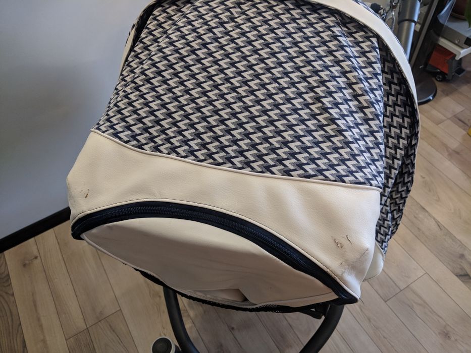 Коляска Bebetto Bresso 01 графит рама 2 в 1