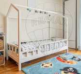 Cama Montessori madeira pinho