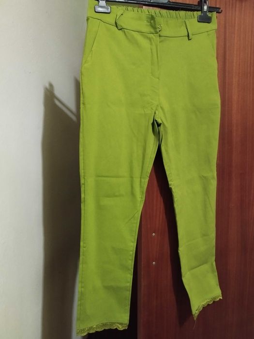 Calcas mágicas verde pistáchio