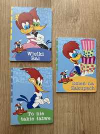 Książeczki Woody Woodpecker 3 szt.