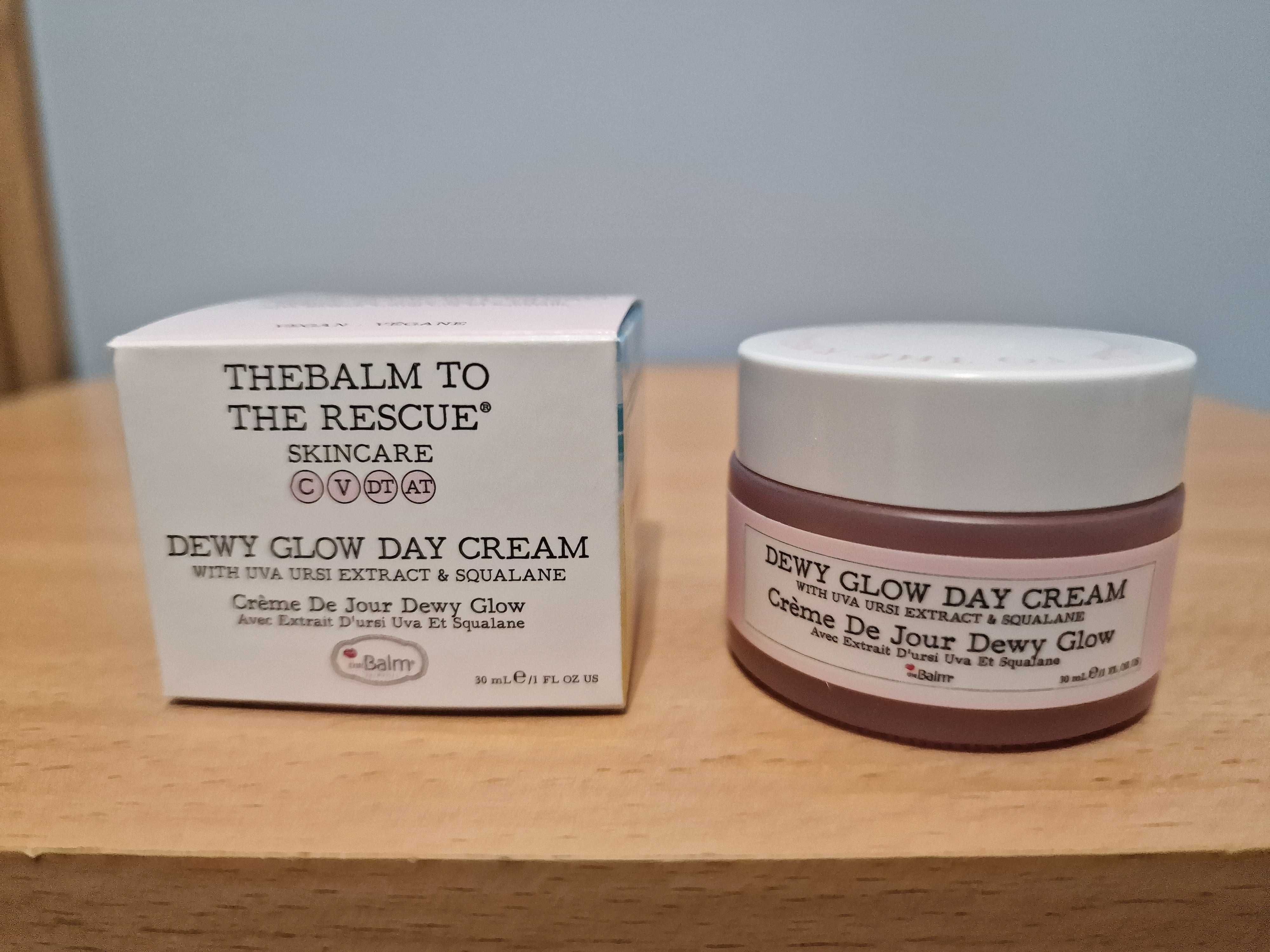 Rozświetlający krem To The Rescue Dewy GLow Day Cream theBalm