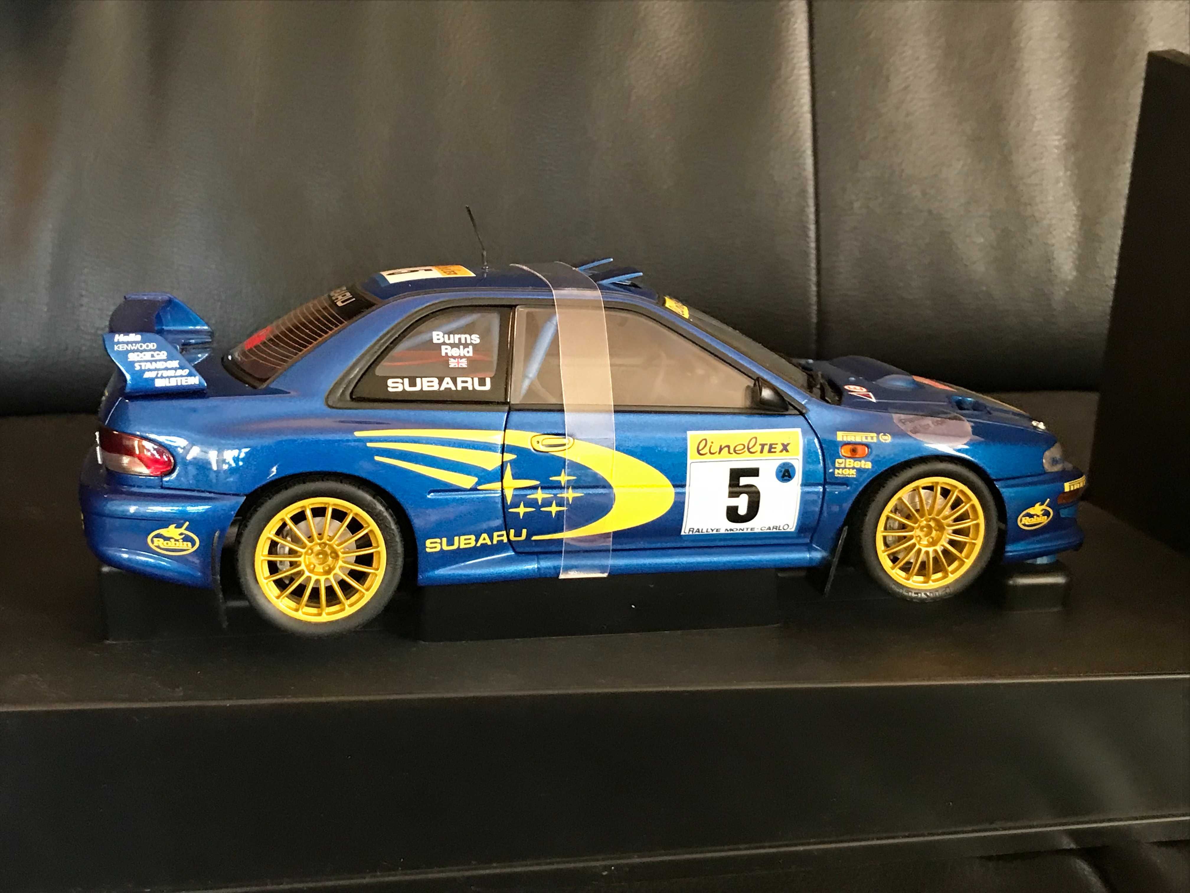 Autoart 1:18 Subaru Impreza WRC Nr 5 Burns/Reid 1999 Rajd Monte Carlo