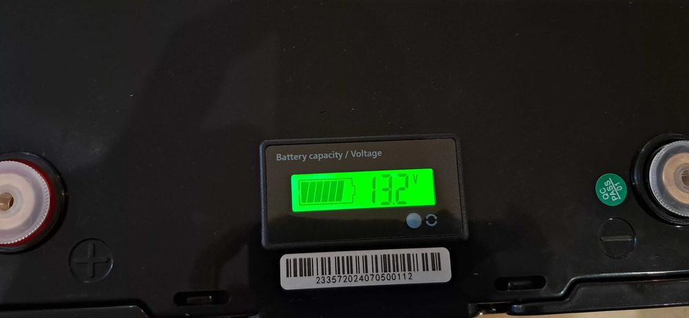 Інвертор Kraft KRF-AVR1000VA/800W-12V + Акумулятор LiFePO4 FEG-12100