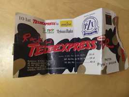 Bilet kolekcjonerski X lecie Teleexpressu
