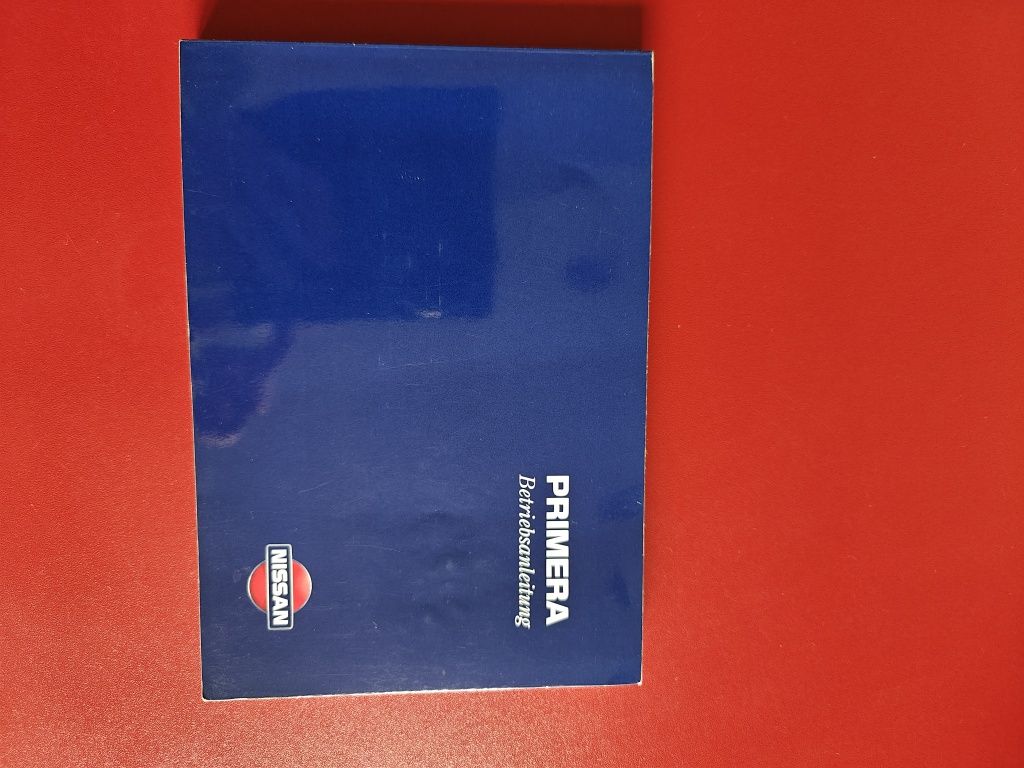 Nissan Primera P11-G instrukcja niemiecka