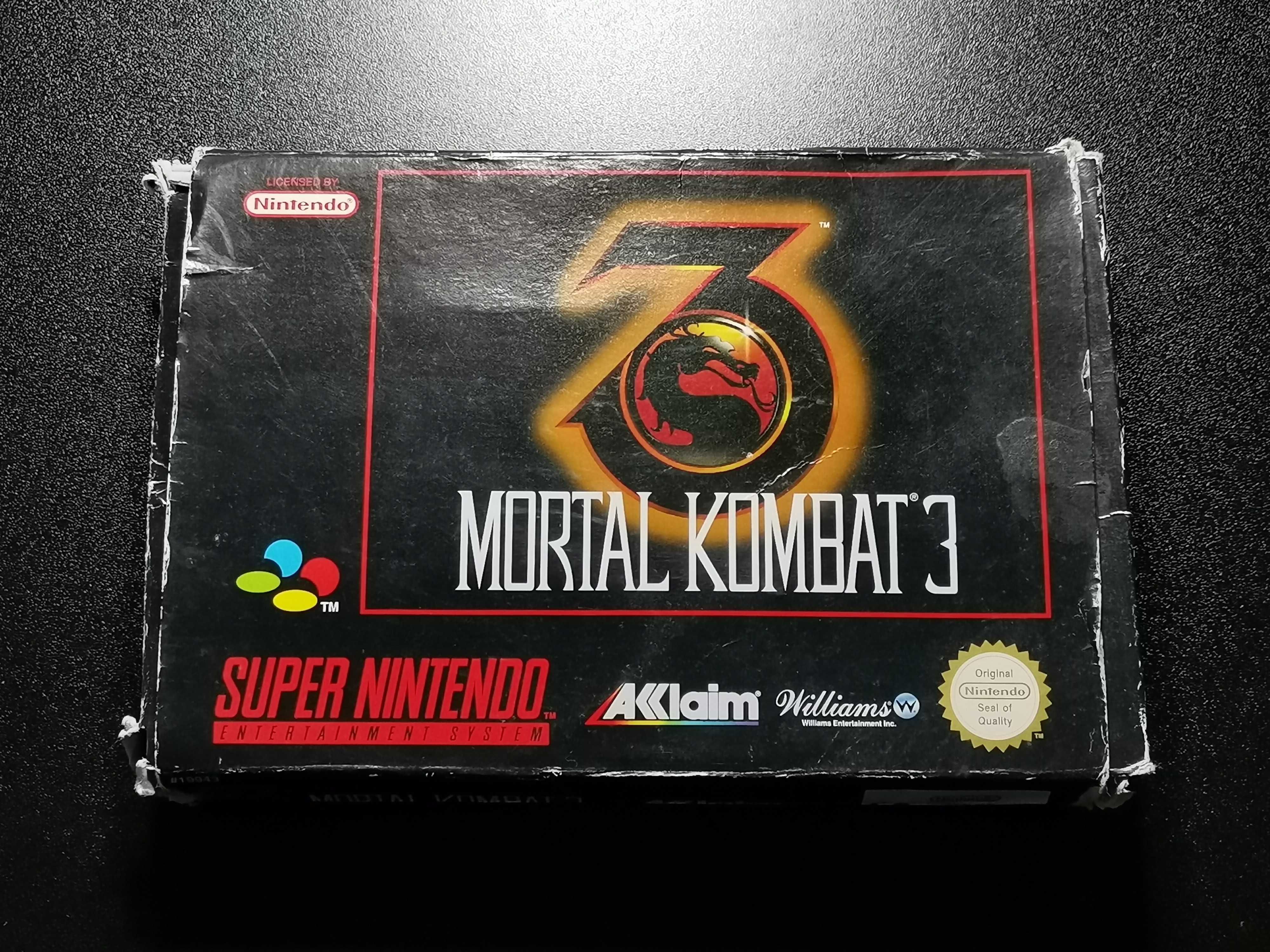 Super Nintendo Mortal Kombat 3