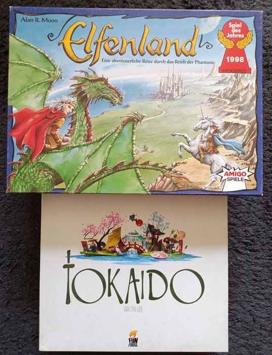 Настільні ігри: Elfenland, Tokaido (Токайдо),