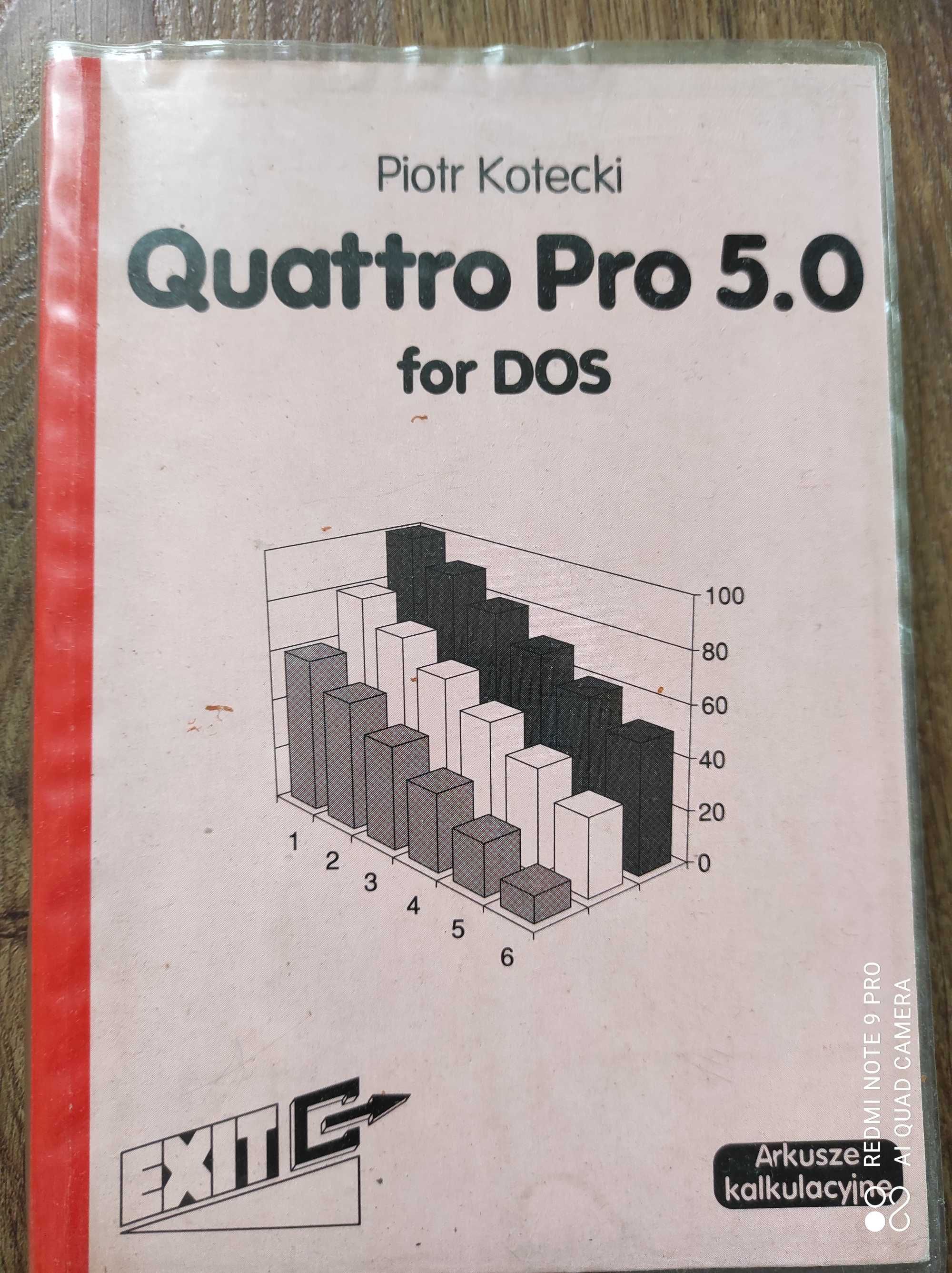 Książka "QUATTRO PRO for DOS"