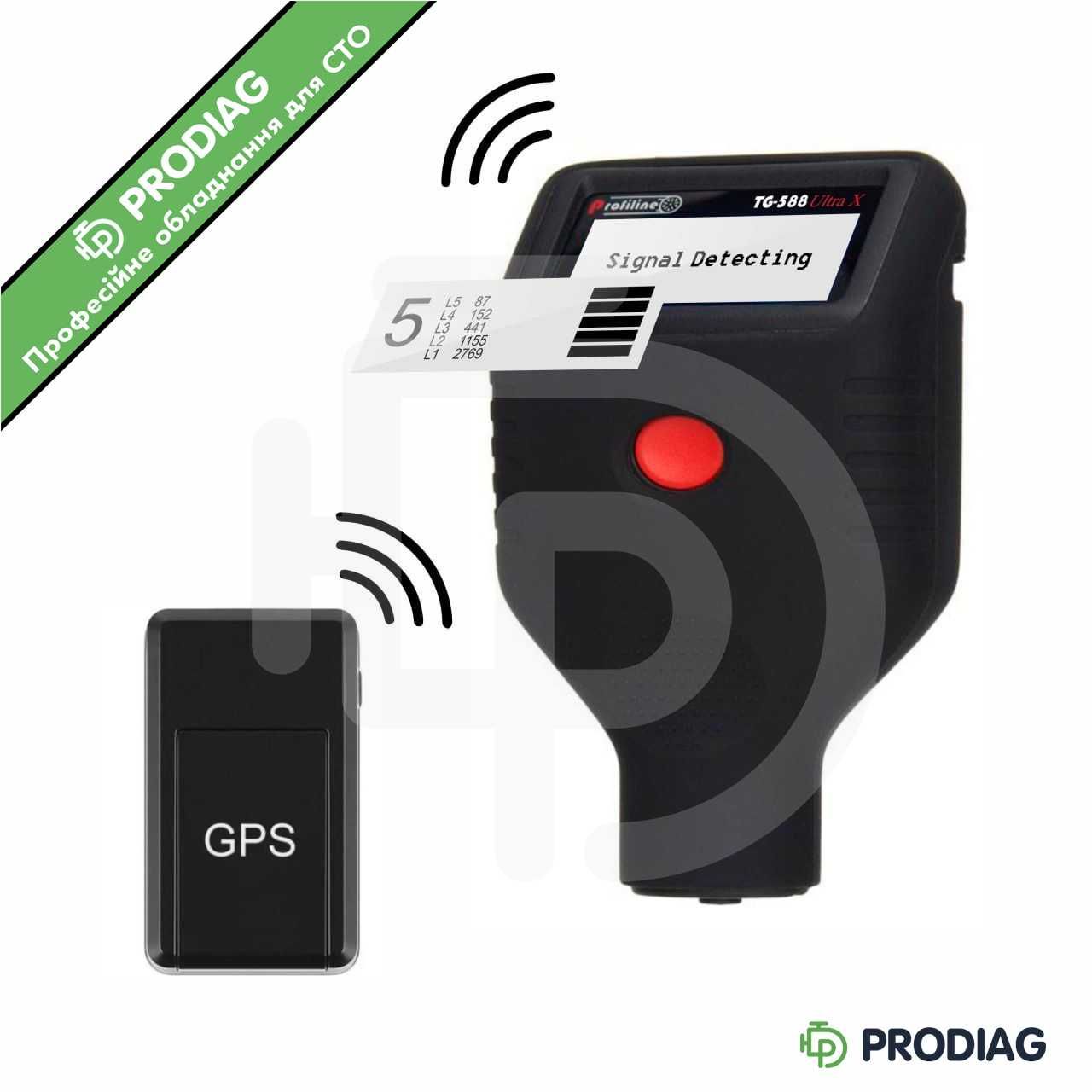 Profiline TG-588 Ultra X - товщиномір фарби з пошуком GPS-трекерів