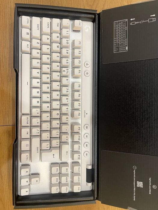 Klawiatura Logitech Pro X Biały