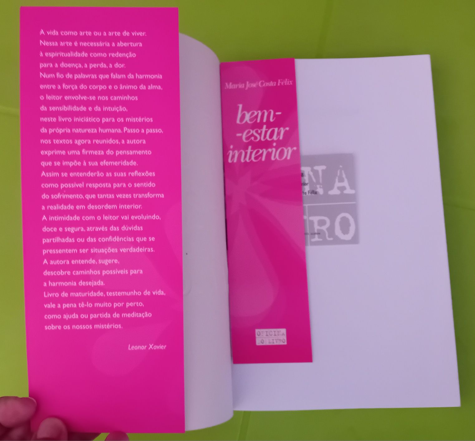 "Bem-Estar interior"de Maria José Costa Félix