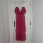 Vestido cerimónia fúcsia