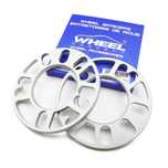 Espaçadores Universais 5mm 4x100 Ibiza BMW 5x120 4x114 Peugeot 4x108