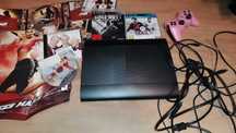 + Konsola PS3 500 GB + pad, gry, CD, HDMI, GTA, FIFA, super skin, bdb