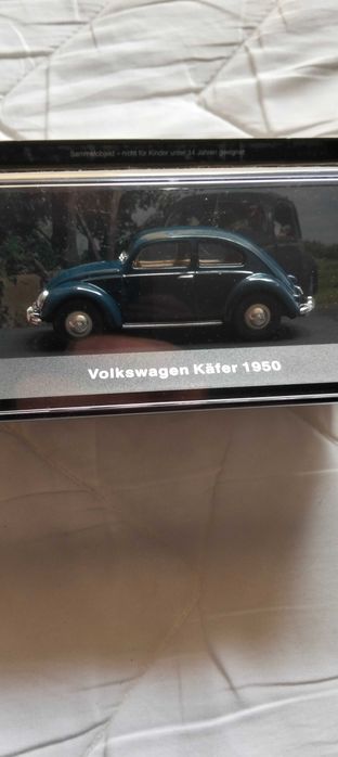 Volkswagen Kafer 1950, Garbus, Legendy, Kultowe, FSO, De Agostini 1:43