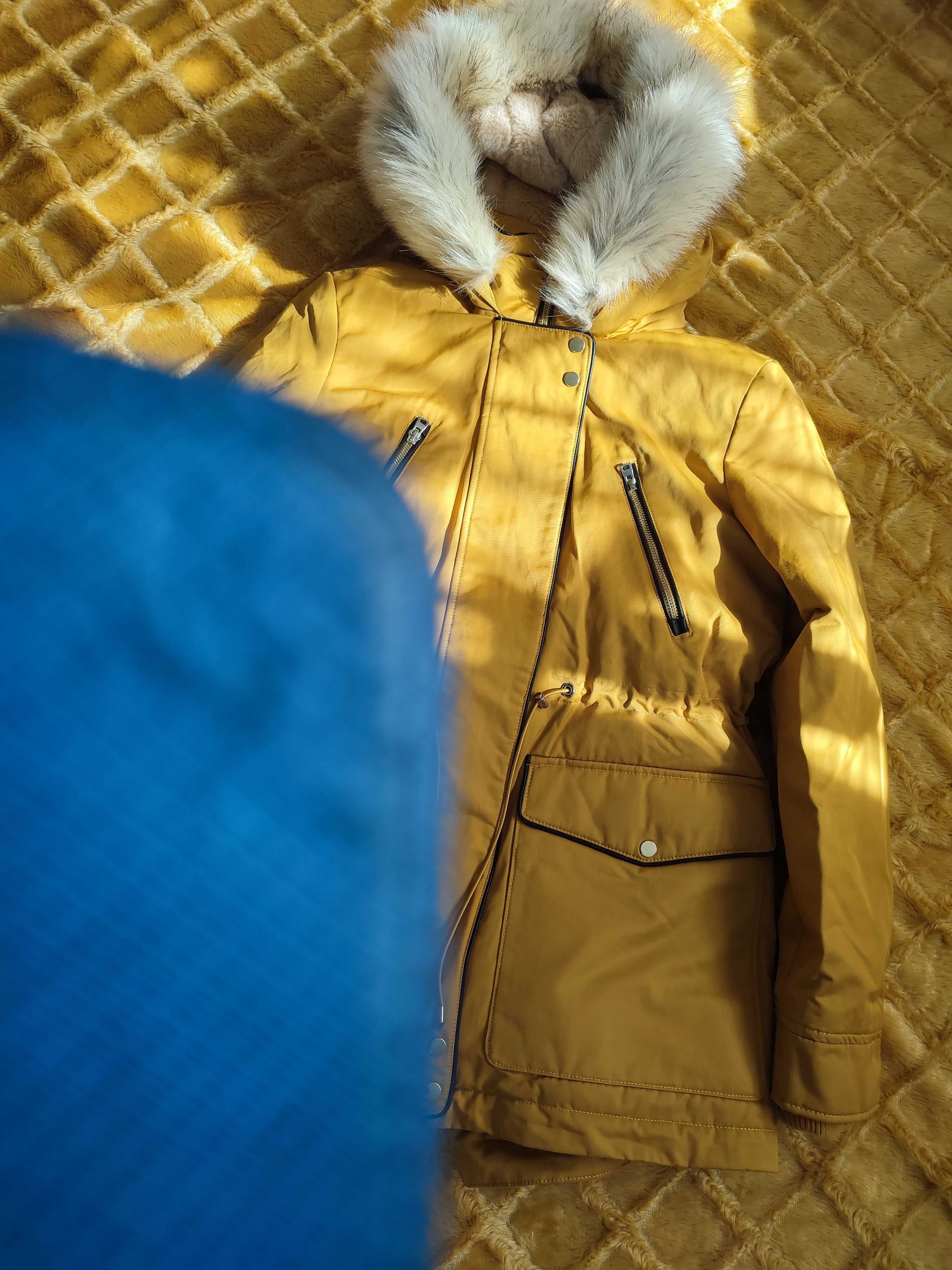 Parka Zara kurtka płaszcz S