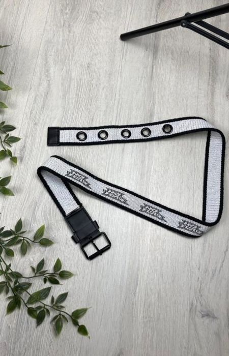 Ремень No fear sk8, hip hop, Y2K