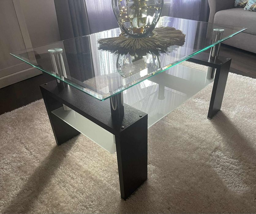 Stolik szklany kawowy