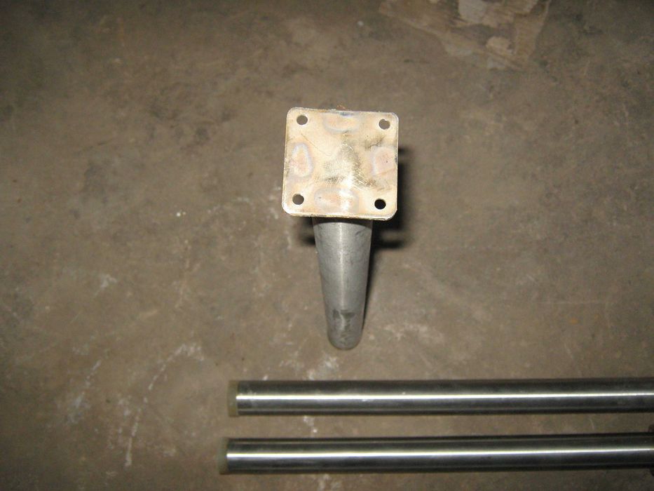 Нержавеющие Ножки табурета Нержавейка 400 гр-4 шт.