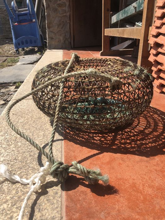 armadilha de polvo artesanal (muito boa para decoração)