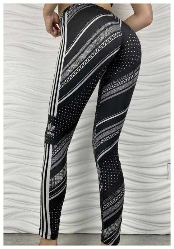 Лосины для спорта джеггинсы Adidas утягивающие р. XXS/XS