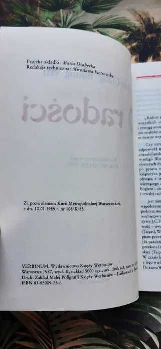 Książka "O radości" John Ching-hsiung Wu