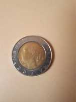 Moeda 500 liras italia