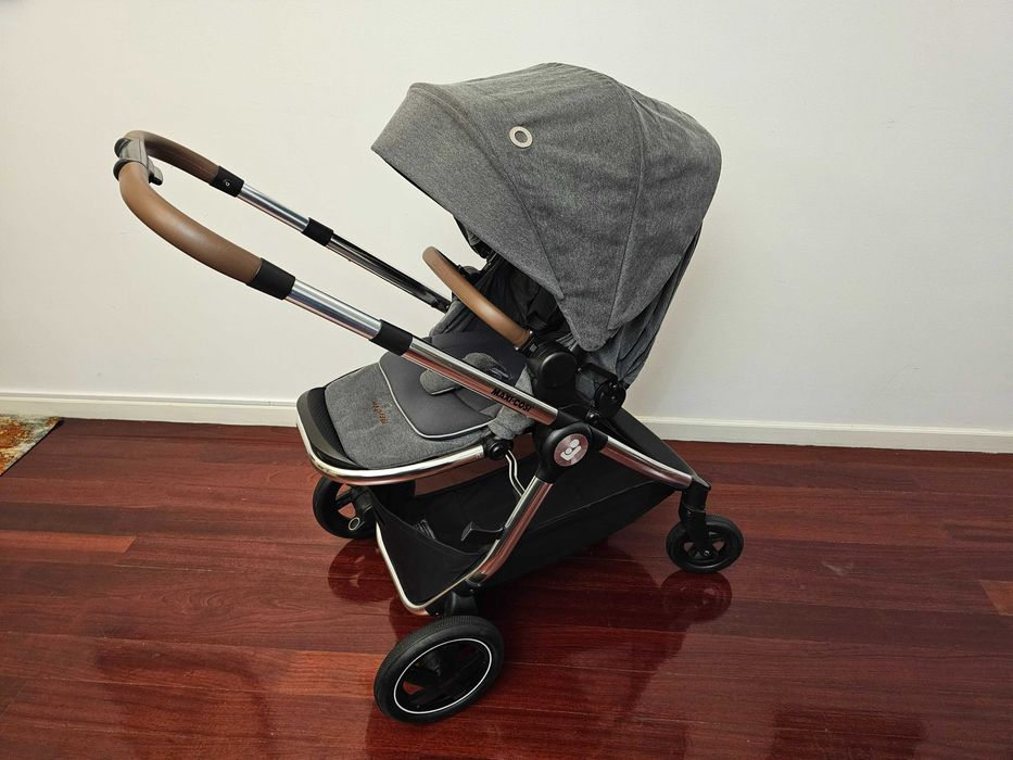 Carrinho MaxiCosi Adorra Versao LUXE + Alcofa Oria Passeio Bebe