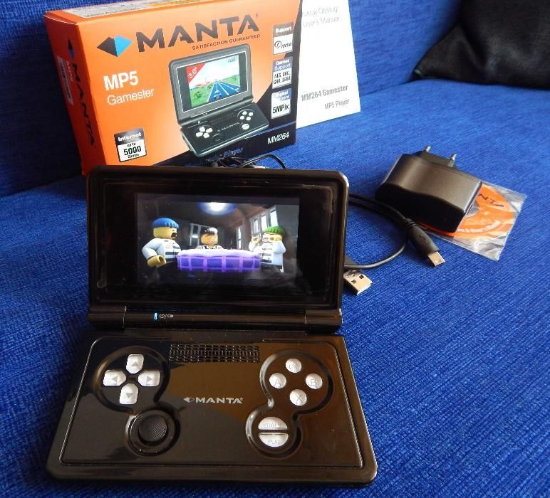 Manta MM264 Player, AVI, Game, 4GB, MP3, 5Mpix, 3.6"