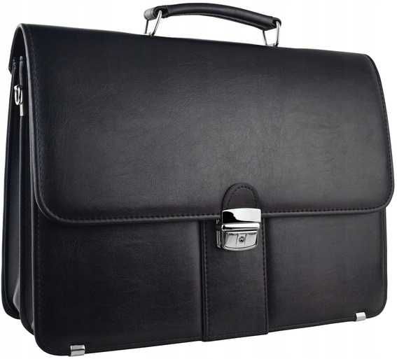 Teczka Torba Aktówka Męska Skórzana do pracy Lang Galanteria