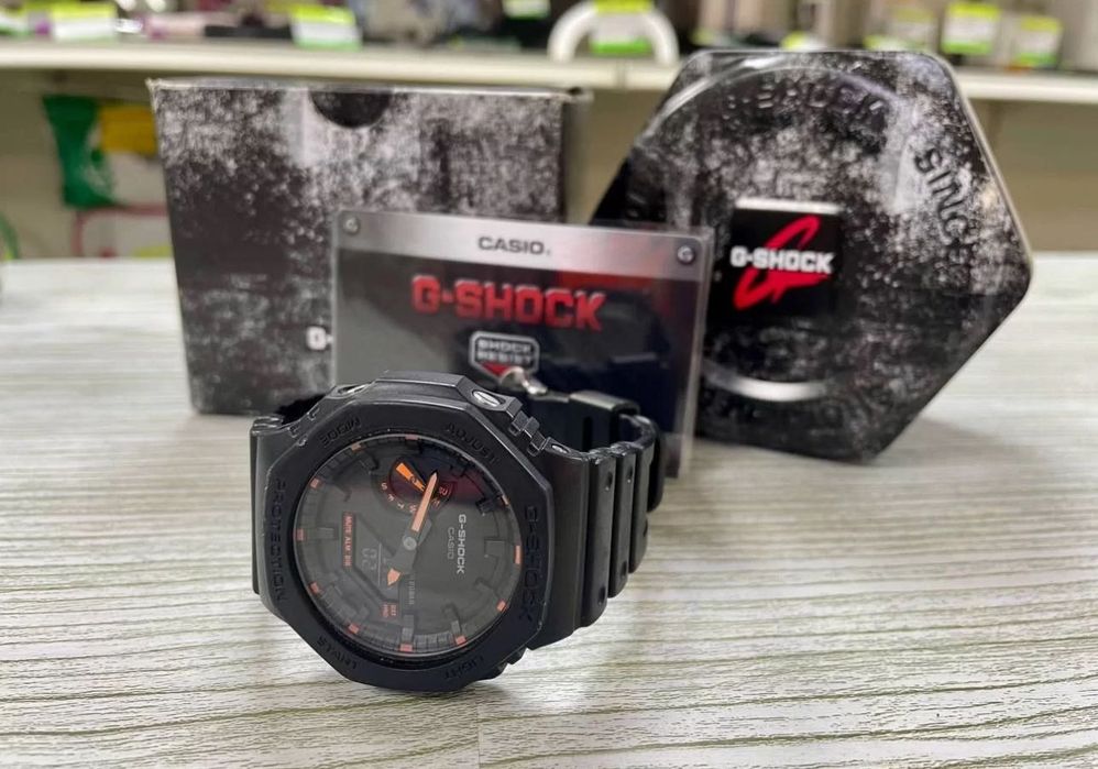 СРОЧНО! мужские часы Casio G-Shock 2100-1A4