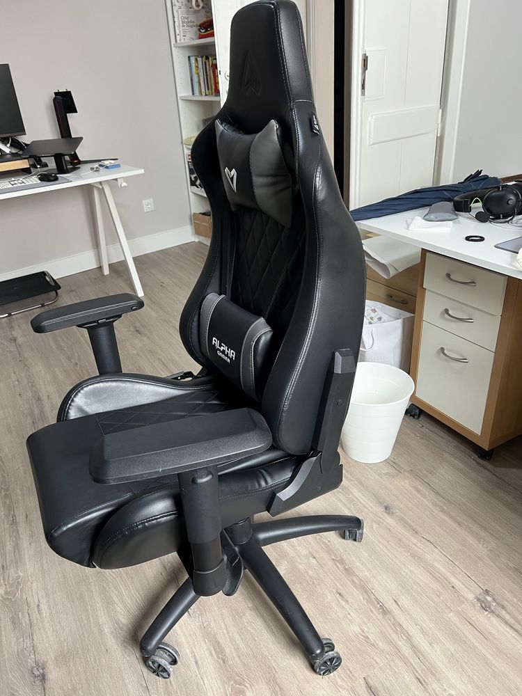 Cadeira Alpha Gamer Preta