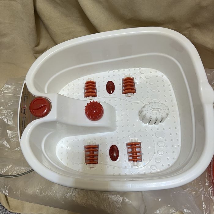 Гидромассажная ванночка массажер для ног с подогревом