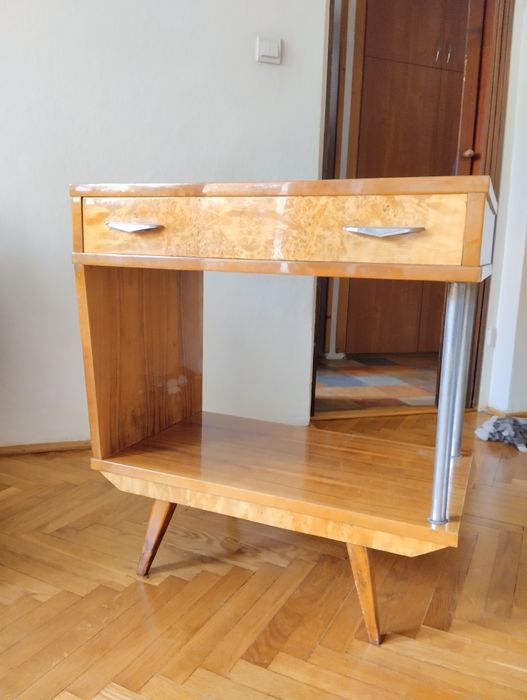 Stolik RTV w stylu PRL